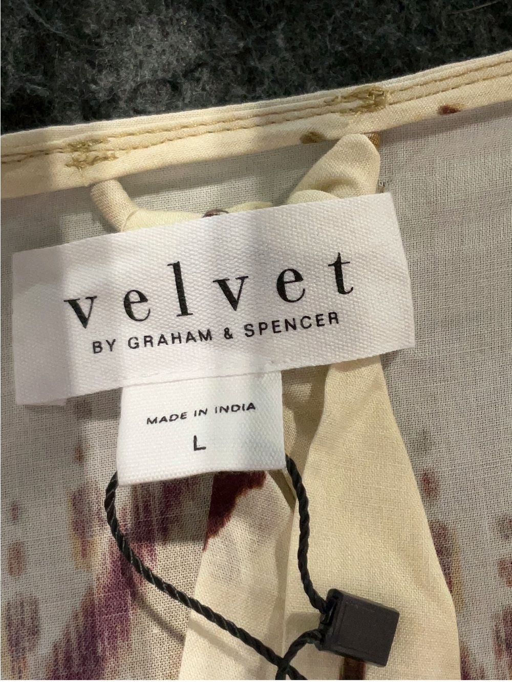 NWT Anthropologie Velvet by Graham & Spencer Boho Printed Short Sleeve Dress - Picture 8 of 8